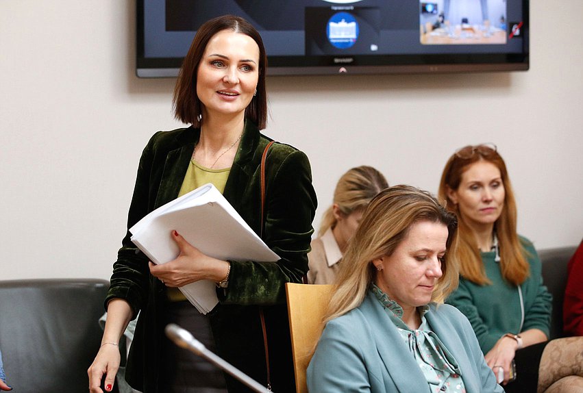 Первый заместитель Председателя Комитета по вопросам семьи, женщин и детей Татьяна Буцкая