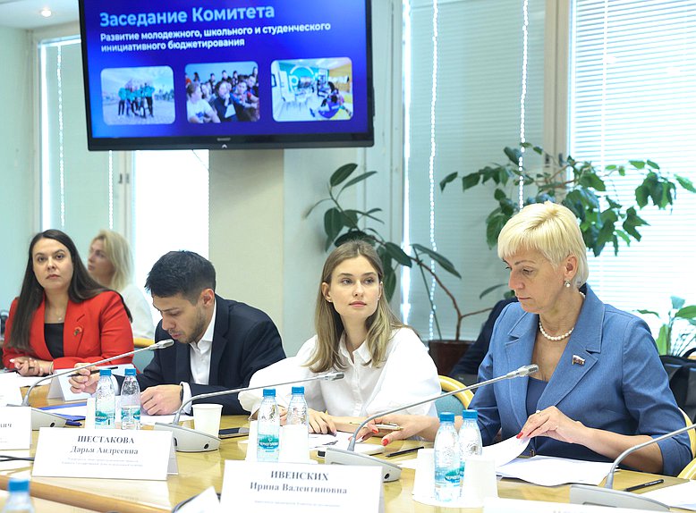 Заседание Комитета по молодежной политике