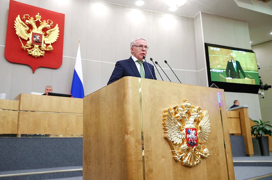 Первый заместитель Председателя Комитета по экологии, природным ресурсам и охране окружающей среды Вячеслав Фетисов