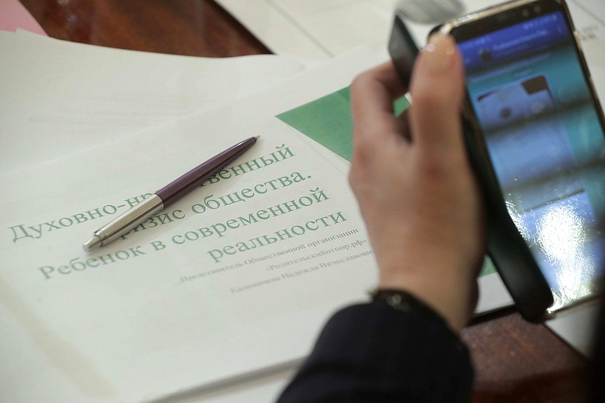 Заседание экспертного совета Комитета по вопросам семьи, женщин и детей