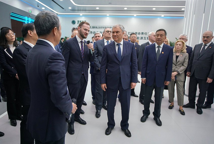 Visita oficial del Jefe de la Duma Estatal, Vyacheslav Volodin, a la República Popular China. Día tres