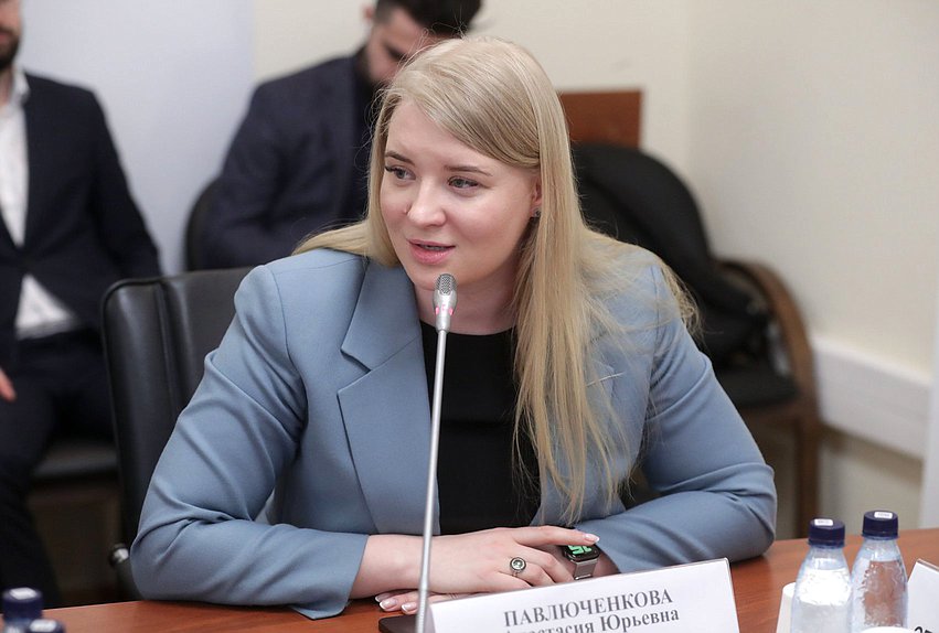 Секретарь Президиума Центрального совета партии «Справедливая Россия — Патриоты — За правду» по работе с молодежью Анастасия Павлюченкова