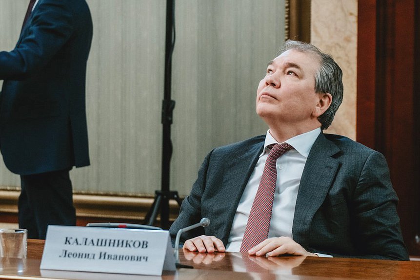 Председатель Комитета по делам СНГ, евразийской интеграции и связям с соотечественниками Леонид Калашников