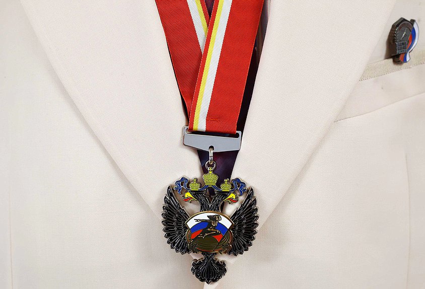 Торжественная церемония открытия выставки «История отечественных спортивных наград»