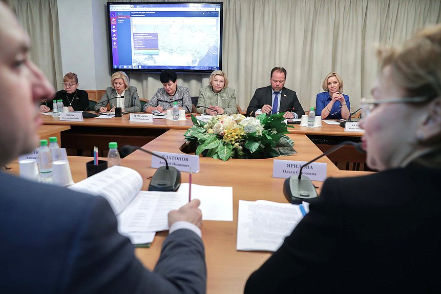 Заседание рабочей экспертной группы Комитета по культуре по парламентскому контролю за реализацией нацпроекта «Культура»
