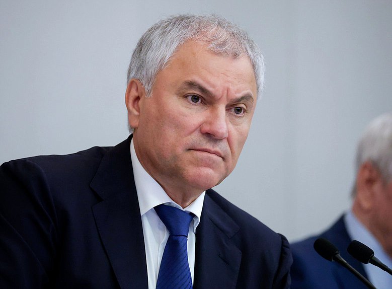 Председатель Государственной Думы Вячеслав Володин