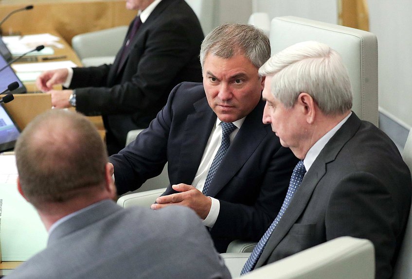 Председатель Государственной Думы Вячеслав Володин