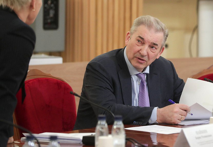 Член Комитета по физической культуре и спорту Владислав Третьяк