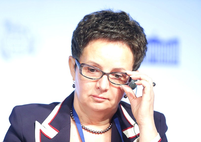 Chairwoman of the Committee on Control and Regulations Olga Savastyanova