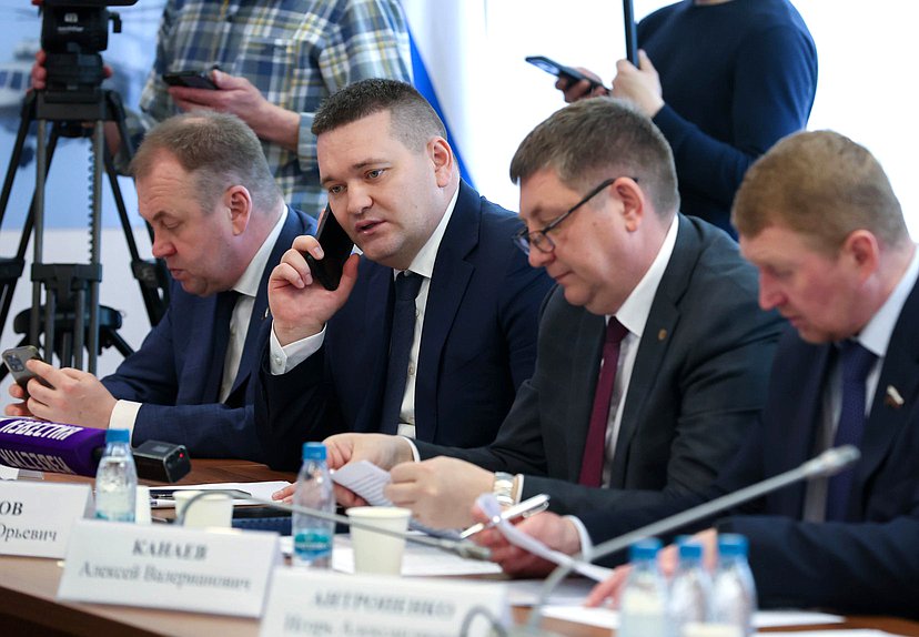 Заседание Комитета по промышленности и торговле с участием Министра промышленности и торговли РФ Антона Алиханова