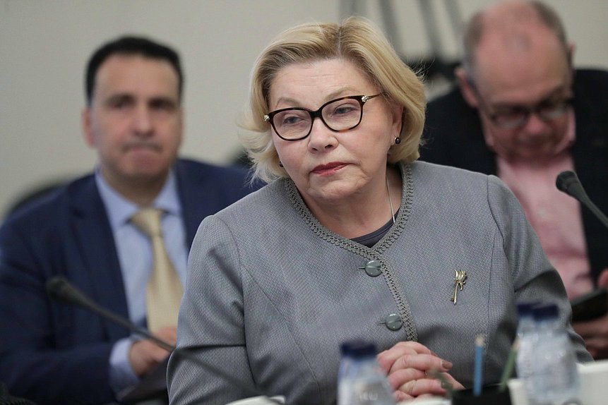 Первый заместитель Председателя Комитета по культуре Елена Драпеко
