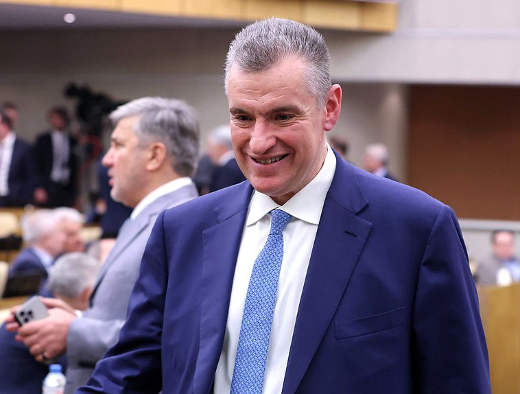 Руководитель фракции ЛДПР Леонид Слуцкий