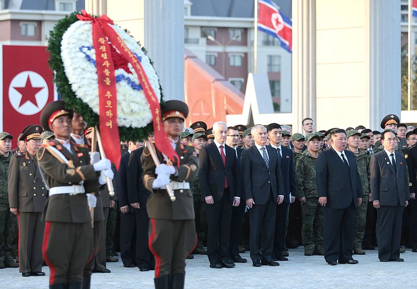 Церемония открытия Мемориального комплекса и Музея боевых подвигов героев зарубежной военной операции