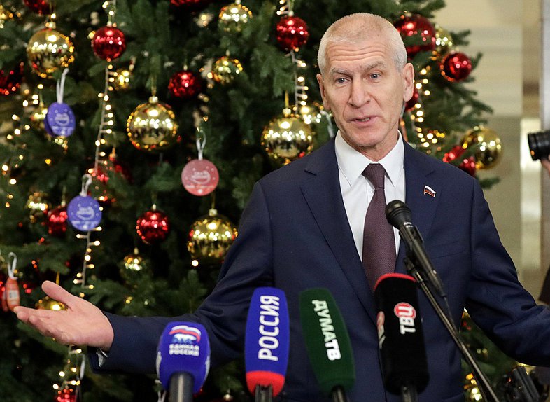 Председатель Комитета по физической культуре и спорту Олег Матыцин