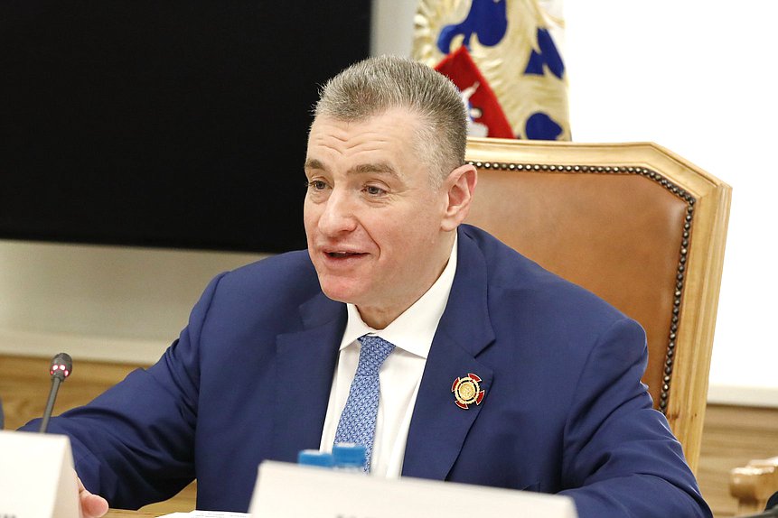 Председатель Комитета по международным делам Леонид Слуцкий