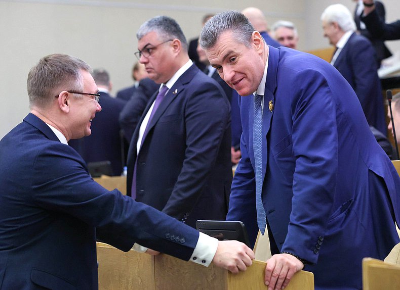 Руководитель фракции ЛДПР Леонид Слуцкий