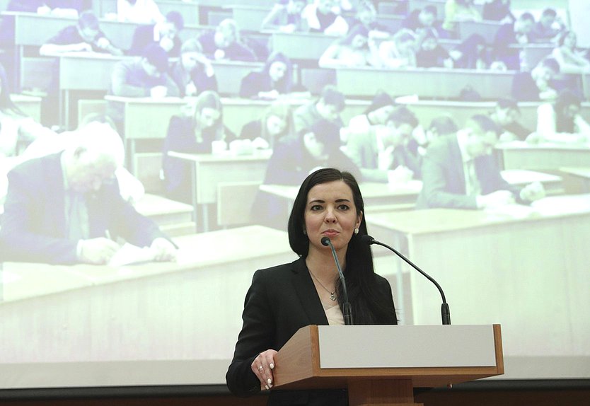 Председатель Молодежного парламента при ГД Мария Воропаева