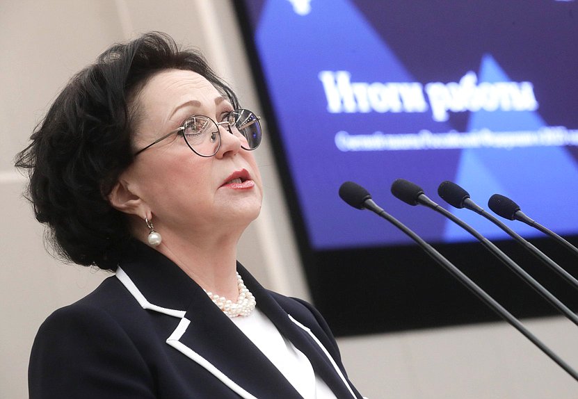 Исполняющий обязанности Председателя Счетной палаты РФ Галина Изотова