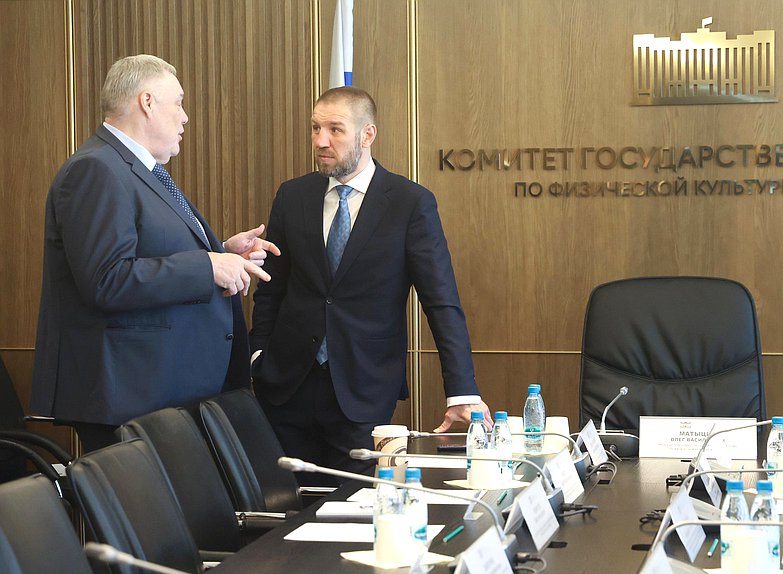 Первый заместитель Председателя Комитета по физической культуре и спорту Дмитрий Пирог