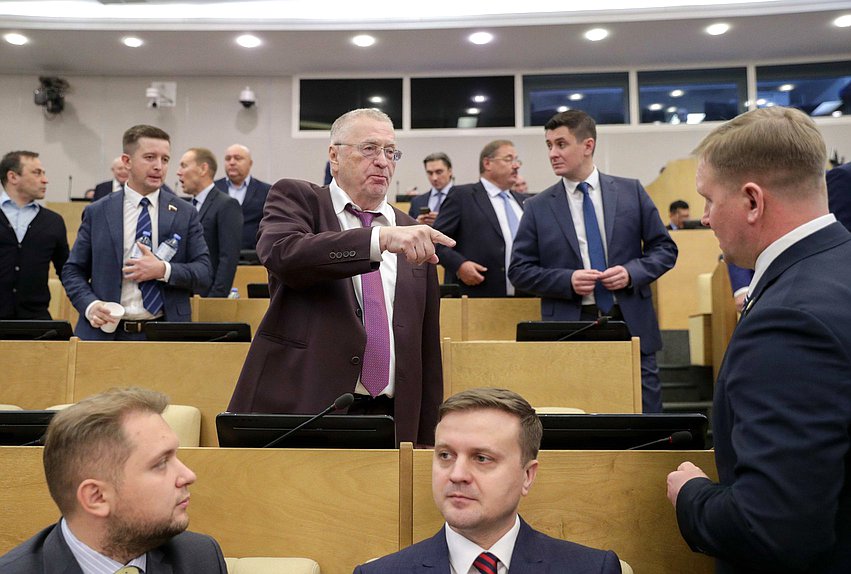 Руководитель фракции ЛДПР Владимир Жириновский