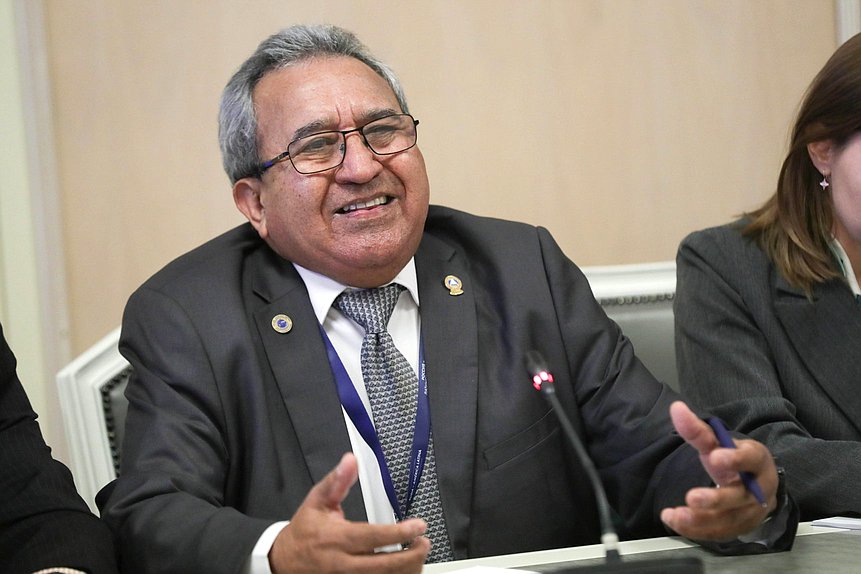 Presidente del Parlamento Centroamericano (PARLACEN) Amado Cerrud Acevedo