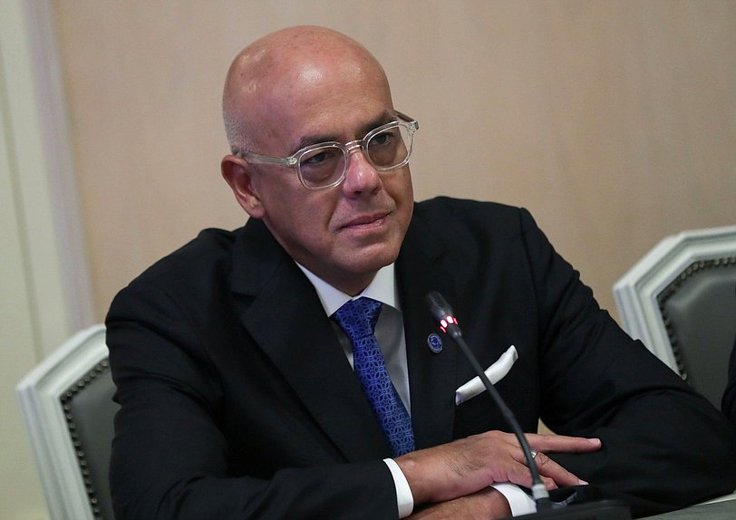 Председатель Национальной Ассамблеи Боливарианской Республики Венесуэла Хорхе Хесус Родригес Гомес