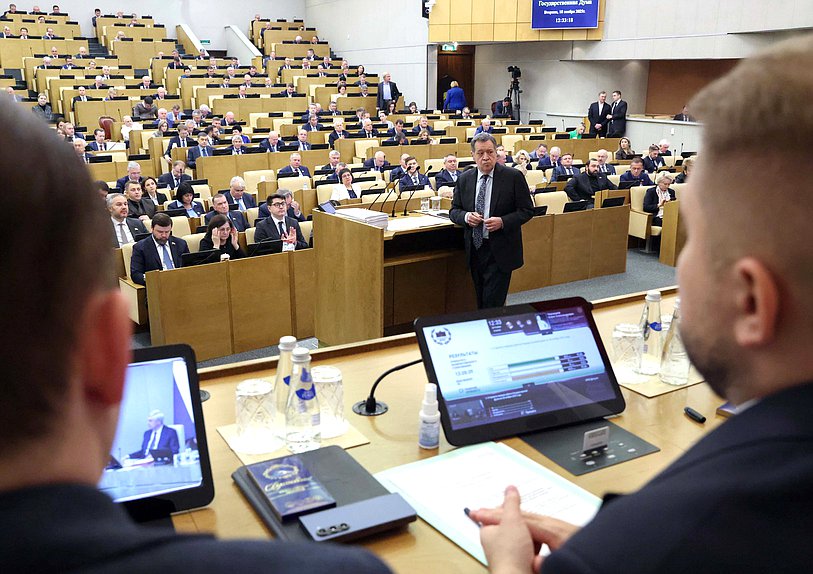 Председатель Комитета по бюджету и налогам Андрей Макаров