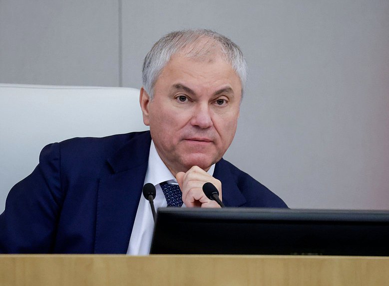 Председатель Государственной Думы Вячеслав Володин