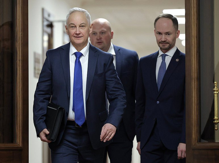 Министр обороны РФ Андрей Белоусов