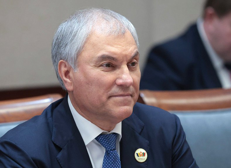 Chairman of the State Duma Vyacheslav Volodin