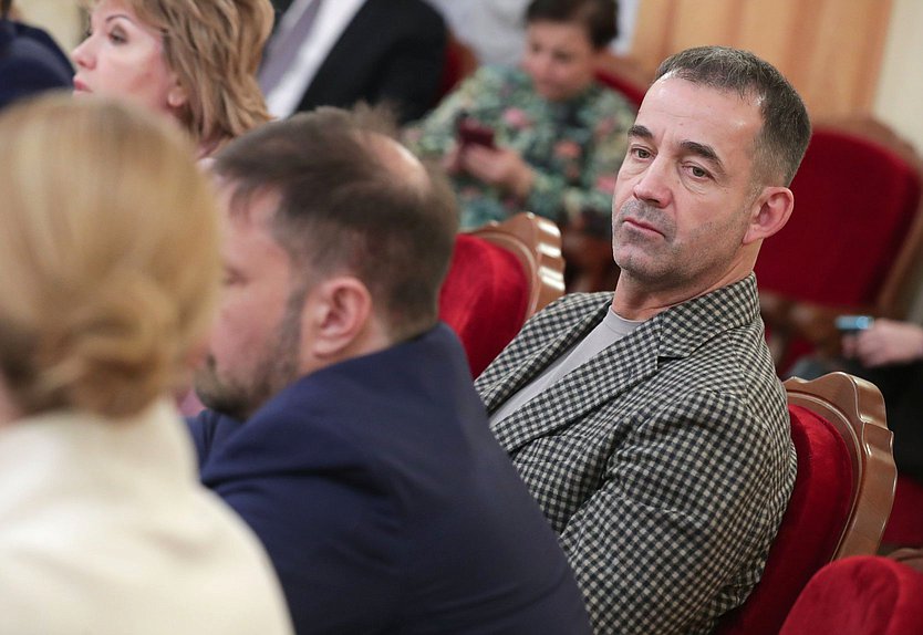 Первый заместитель Председателя Комитета по культуре Дмитрий Певцов