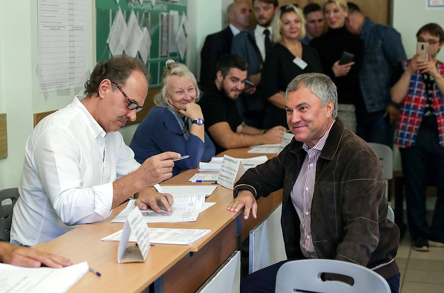 Председатель Государственной Думы Вячеслав Володин
