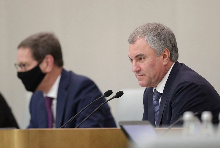 Председатель Государственной Думы Вячеслав Володин