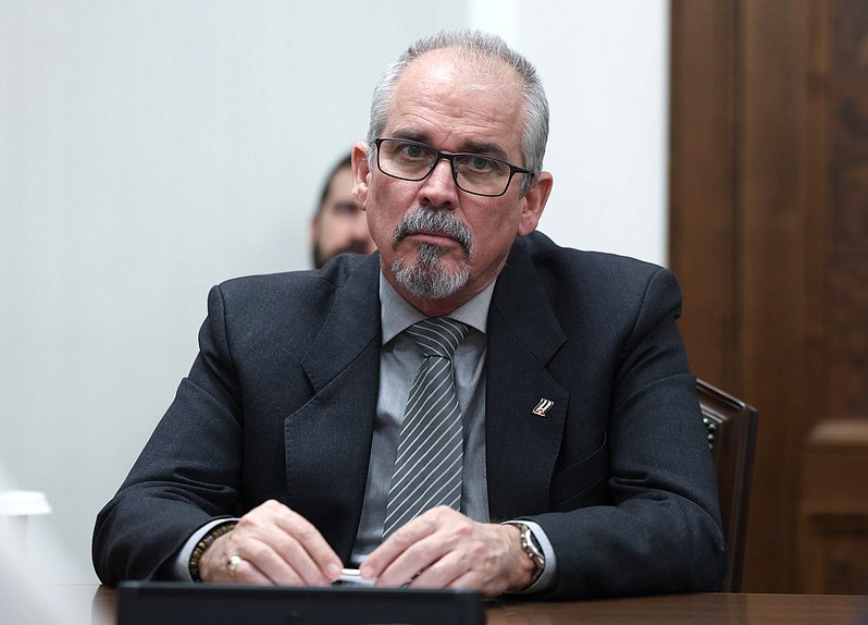 First Deputy Chairman of the State Duma Ivan Melnikov met with the delegation of the Latin American and Caribbean Parliament (PARLATINO) headed by its President Rolando Miguel González Patricio