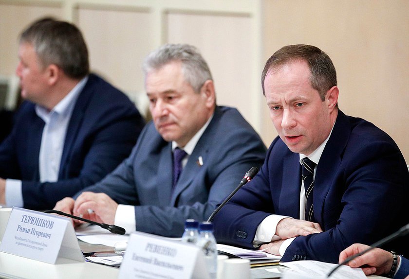 Член Комитета по физической культуре и спорту Роман Терюшков