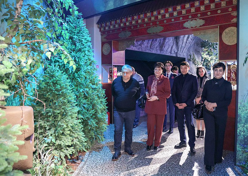 Международная конференция «Роль взаимодействия фракций политических партий и блоков в межпарламентском сотрудничестве стран СНГ». Посещение Национального центра "Россия"