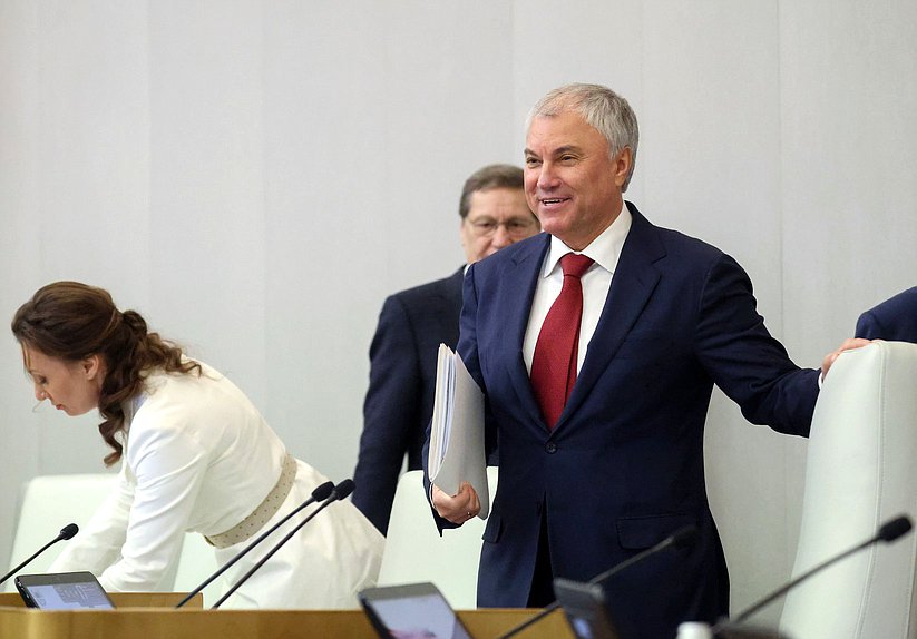 Председатель Государственной Думы Вячеслав Володин