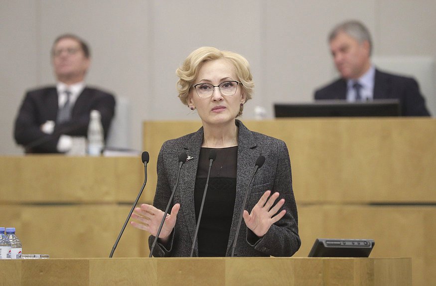 Заместитель Председателя Государственной Думы Ирина Яровая