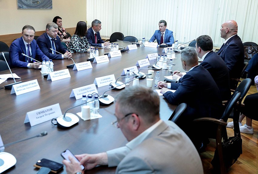 Заседание рабочей группы при Комитете по экологии, природным ресурсам и охране окружающей среды