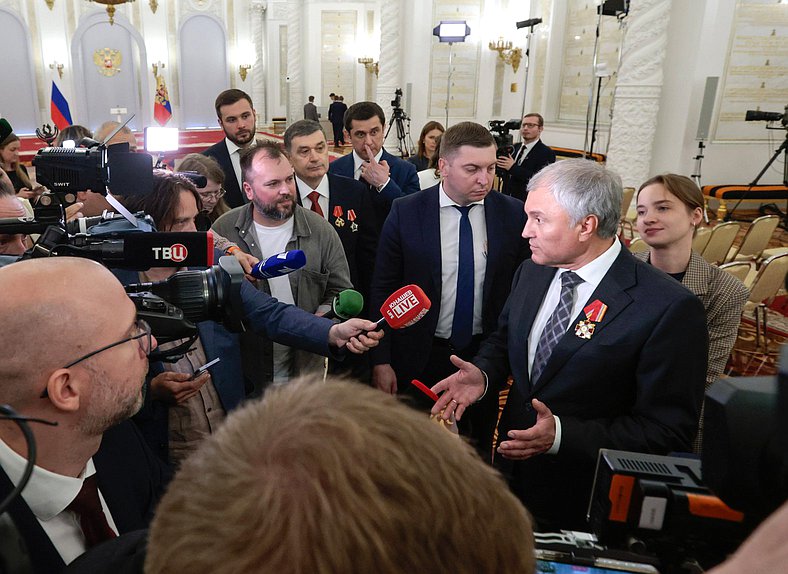 Председатель Государственной Думы Вячеслав Володин