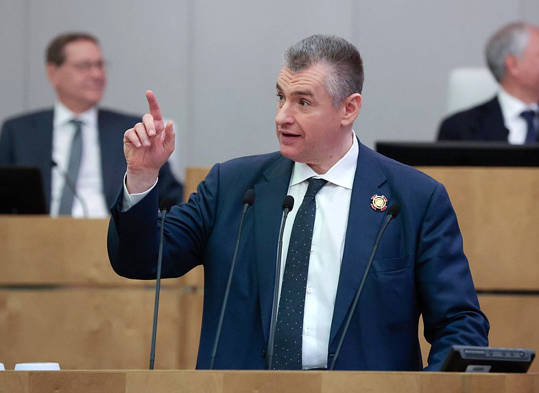 Председатель Комитета по международным делам Леонид Слуцкий