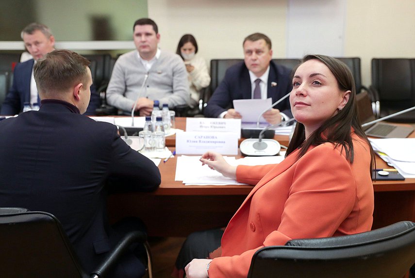 Член Комитета по молодежной политике Юлия Саранова