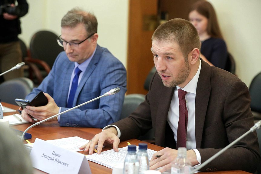 Первый заместитель Председателя Комитета по физической культуре и спорту Дмитрий Пирог