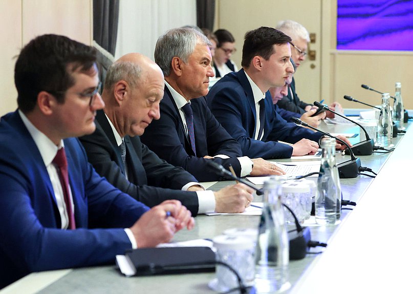 Chairman of the State Duma Vyacheslav Volodin