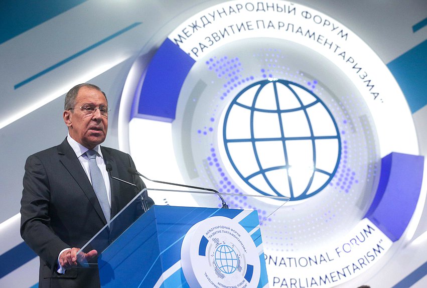 Minister of Foreign Affairs of the Russian Federation Sergey Lavrov