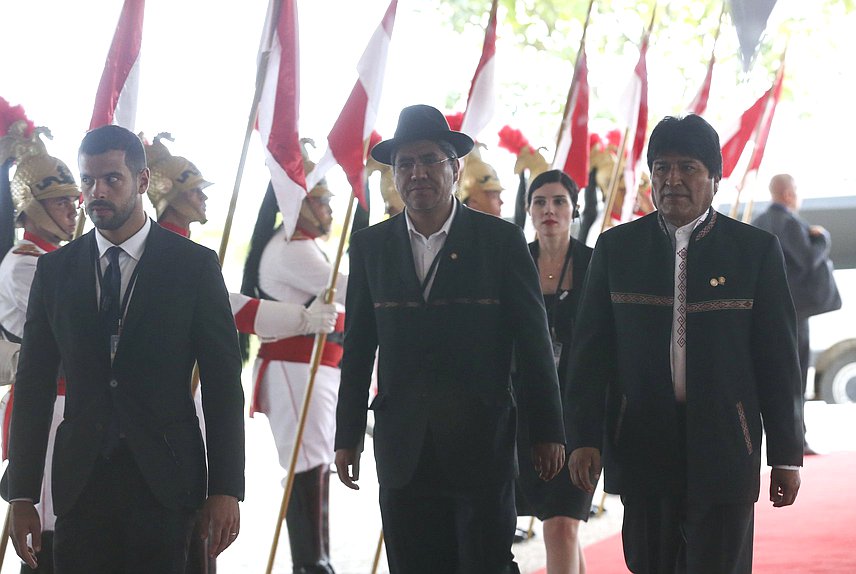 President of Bolivia Evo Morales