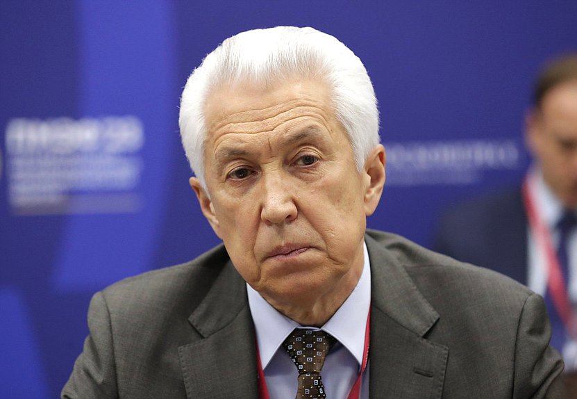 Leader of the United Russia faction Vladimir Vasiliev