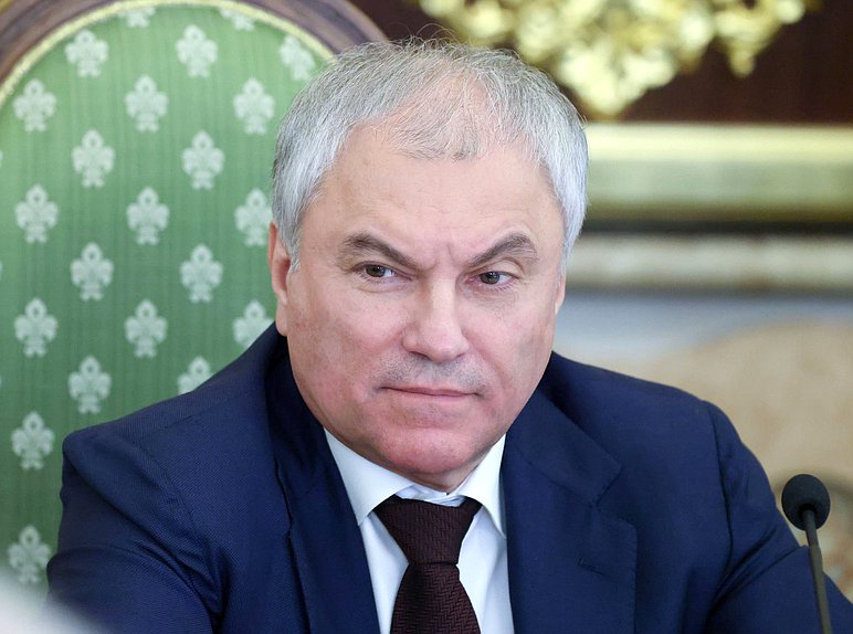 Председатель Государственной Думы Вячеслав Володин