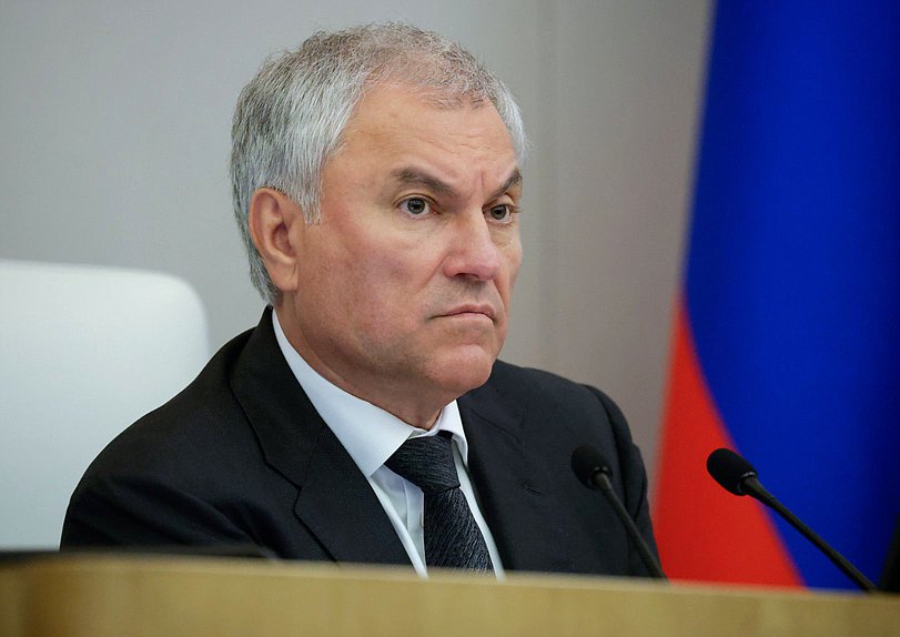 Председатель Государственной Думы Вячеслав Володин