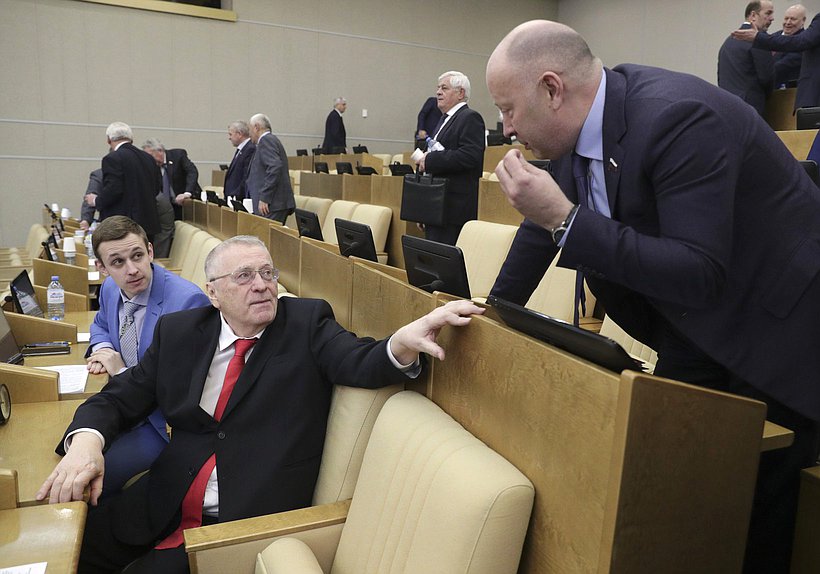 Руководитель фракции ЛДПР Владимир Жириновский